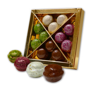 Macarons ganache aux saveurs fruitées