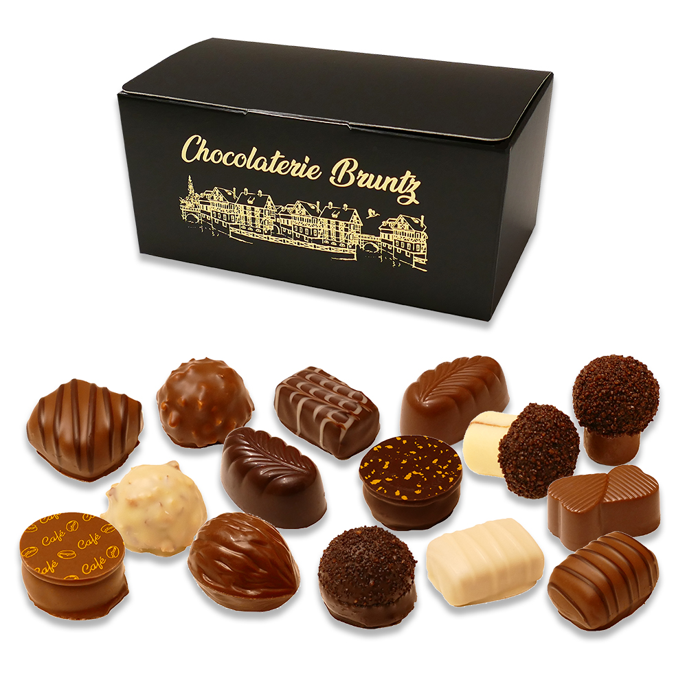 Sélection de chocolat liqueur chez Chocolaterie Bruntz