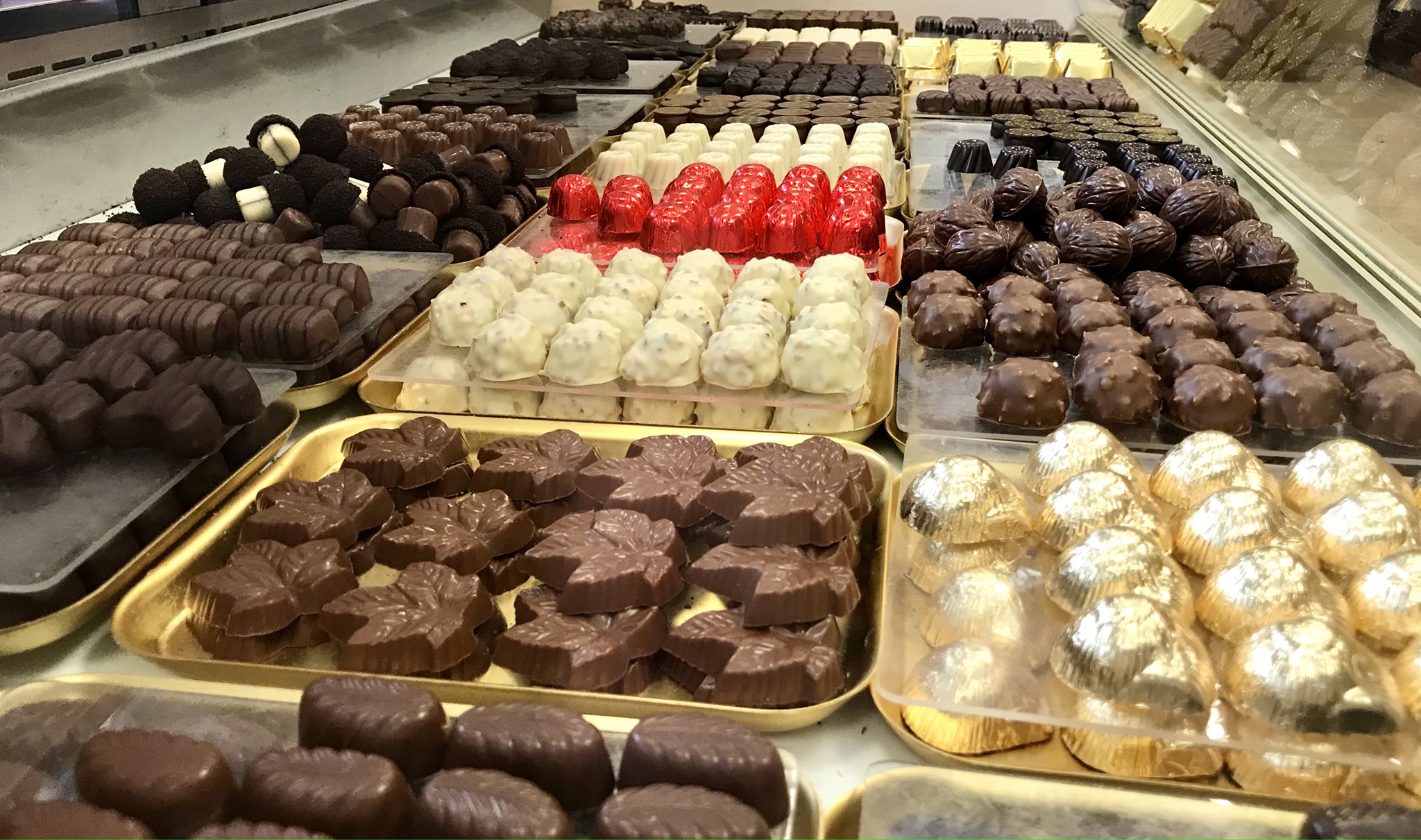 praliné chocolat assortis chocolaterie bruntz alsace