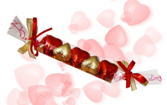réglette coeur saint Valentin chocolaterie bruntz alsace