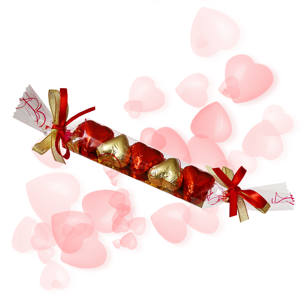 réglette coeur saint Valentin chocolaterie bruntz alsace