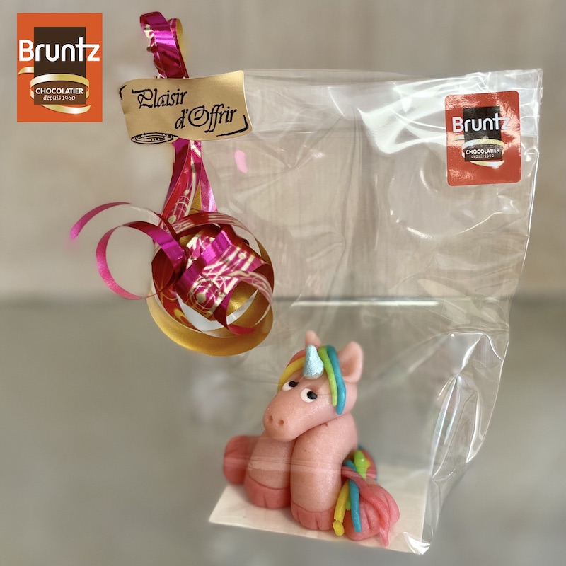 sujet pâte d'amande Chocolaterie Bruntz kingersheim alsace