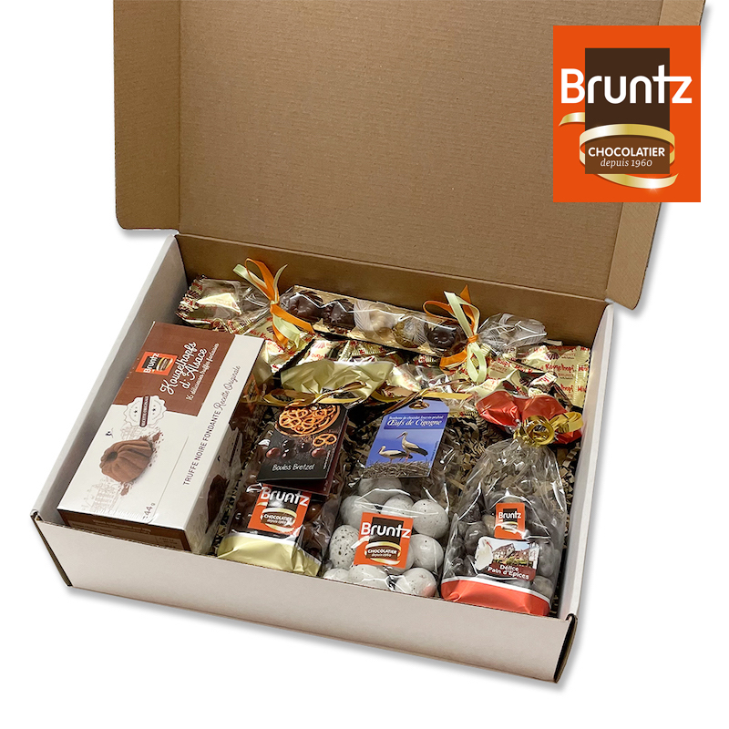 Découvrez notre box cadeau chocolat Délices d'Alsace by Chocolaterie Bruntz