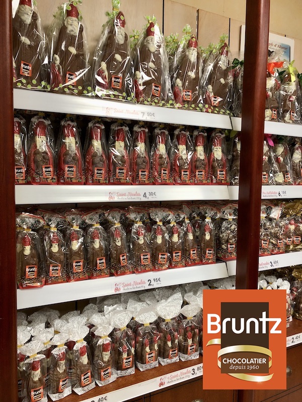Les chocolats de Noël arrivent en rayon à la Chocolaterie Bruntz de Kingersheim