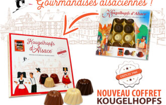notre coffret de Kougelhopfs d'Alsace chocolats assortis se refait une beauté