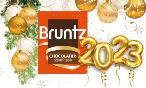 La Chocolaterie Bruntz en Alsace présente ses meilleurs voeux et souhaite une bonne année 2023