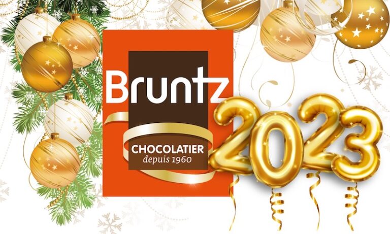 La Chocolaterie Bruntz en Alsace présente ses meilleurs voeux et souhaite une bonne année 2023