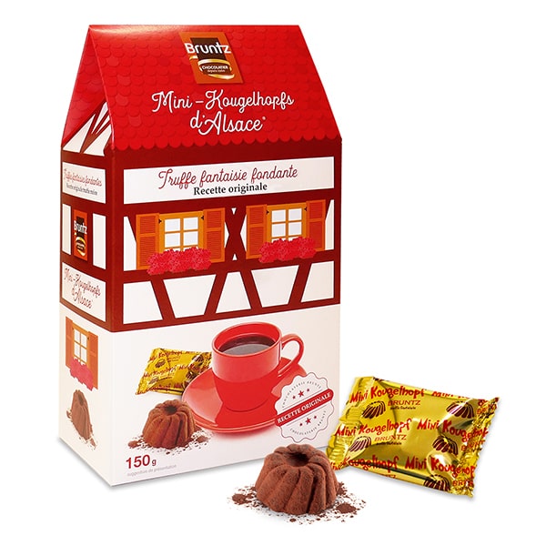 Ballotin de chocolats assortis - Chocolaterie Bruntz