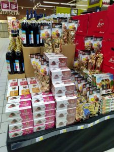 PRÈS DE CHEZ VOUS ! Nouvelle semaine, nouvelle opération avec Alsace Authentique ! Retrouvez nos produits dans les magasins E.Leclerc Hyper de RIBEAUVILLÉ et ISSENHEIM - Chocolaterie Bruntz près de 68 Mulhouse - Fabricant chocolatier ou chocolaterie Bruntz - Kaligone 68 KingersheimAlsace